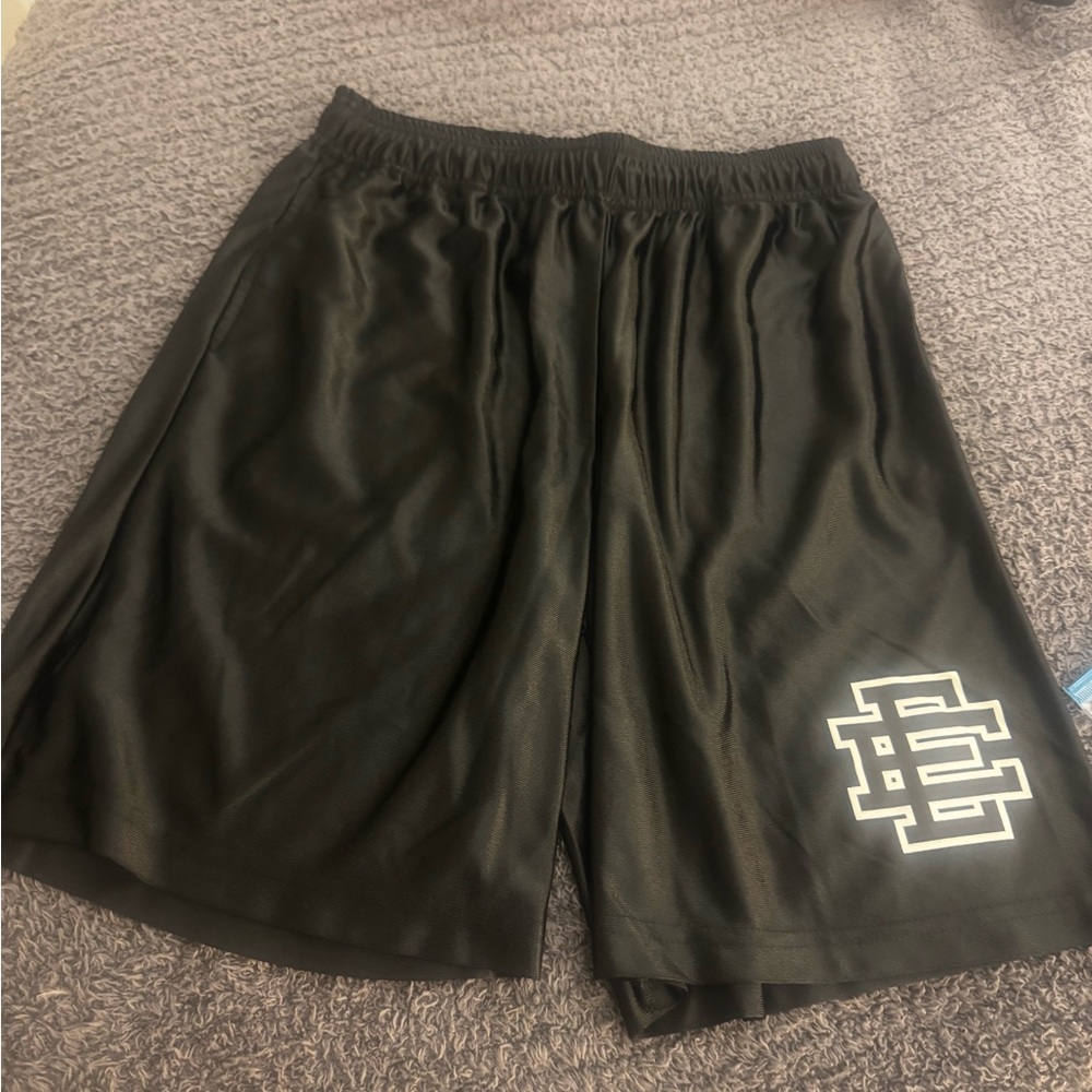 Men's Black Eric Emanuel Shorts - M